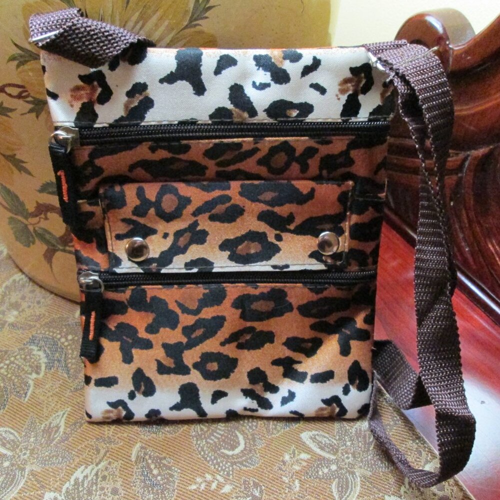 Crossbody Animal Print Pouch